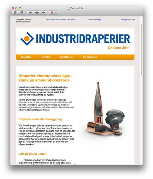 Industridraperier