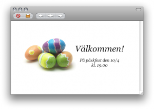 E-postinbjudan
